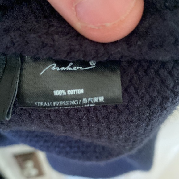 RAF Simons cropped knit sweater - Picture 4 of 6